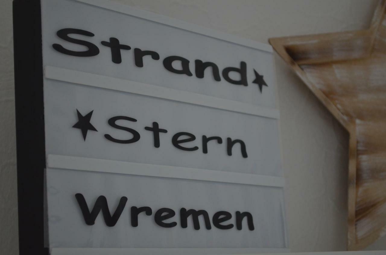 Strandstern mit Wallbox Wremen Exterior foto
